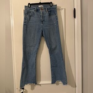 Loft Women’s Jeans Size 6 - High Waist Flare Crop
